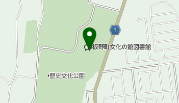 板野町文化の館図書館の地図画像