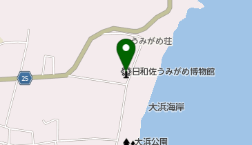 日和佐うみがめ博物館カレッタの地図画像