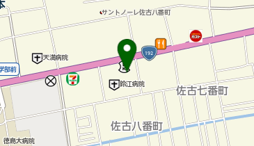 四国銀行国府支店の地図画像