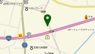 徳島大正銀行鴨島支店の地図画像