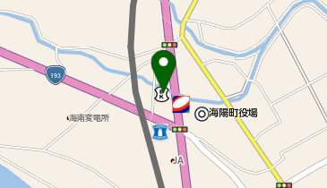 阿波銀行宍喰支店の地図画像