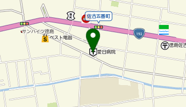 医療法人ゆうあい会愛日病院の地図画像