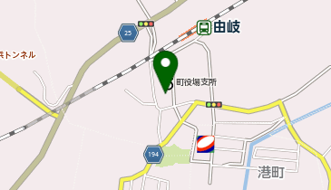 美波町由岐こども園の地図画像