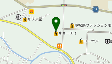 キョーエイ小松島店の地図画像
