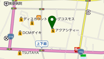 マルヨシセンターアクアシティー店の地図画像