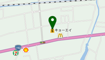 キョーエイ石井店の地図画像