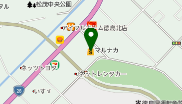 マルナカ徳島空港店の地図画像
