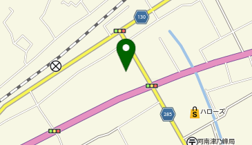 セブン津の峰店の地図画像