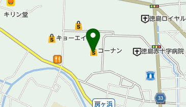 ホームセンターコーナン徳島小松島店の地図画像