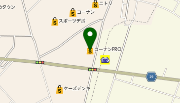 コーナンPRO徳島藍住店の地図画像