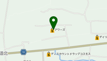 DCM阿波店の地図画像