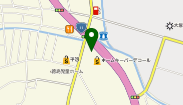 ホームセンターコーナン川内店の地図画像