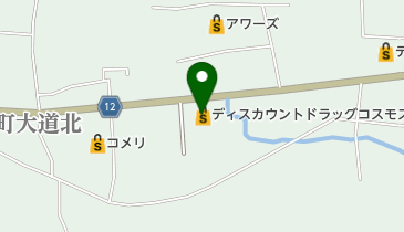 ディスカウントドラッグコスモス阿波店の地図画像