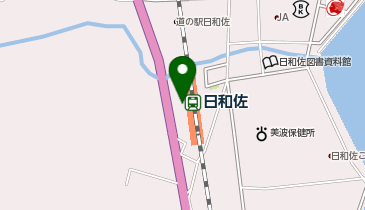 ドラッグセイムス美波日和佐店の地図画像