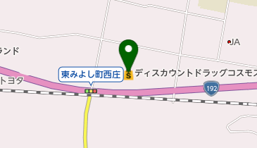 ディスカウントドラッグコスモス三加茂店の地図画像