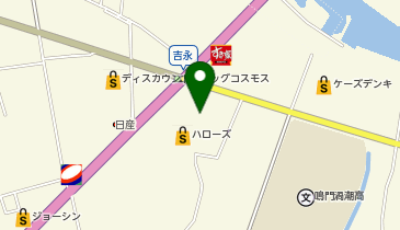 ドラッグストアモリ鳴門大津店の地図画像