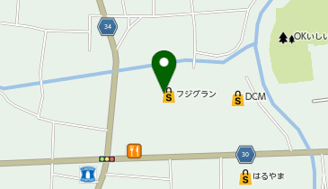 ハニーズ徳島石井店の地図画像