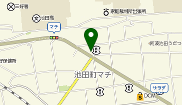 ミキハウスタノの地図画像