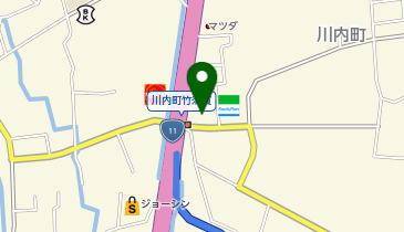 つるやゴルフ徳島店の地図画像