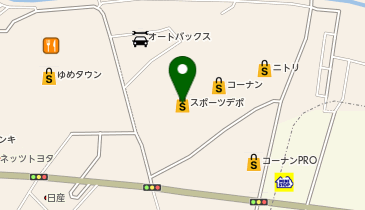 アルペンアウトドアーズエッセンシャルストア徳島藍住店の地図画像