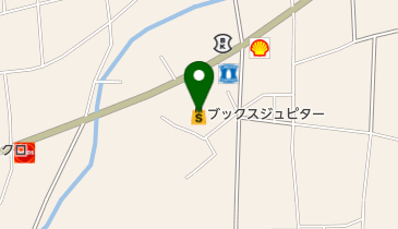 ブックスジュピターの地図画像