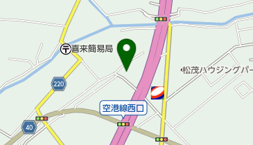 附家書店松茂店の地図画像