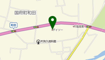 ダイソーチューオー国府店の地図画像
