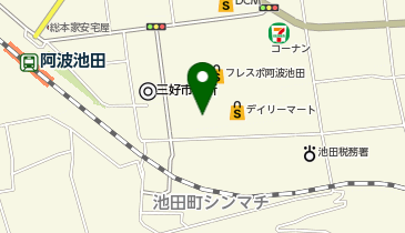 ダイソーフレスポ阿波池田店の地図画像