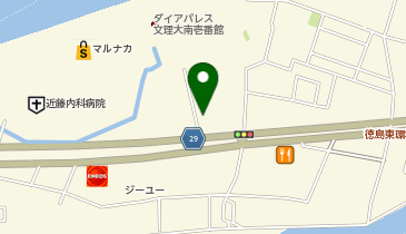 auショップ新浜の地図画像