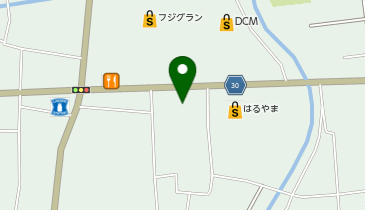 auショップ石井の地図画像