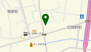 auショップ阿南の地図画像