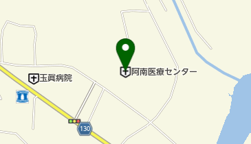 ニューヤマザキデイリーストア阿南医療センター店の地図画像