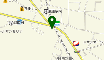 徳島三菱自動車販売阿南店の地図画像