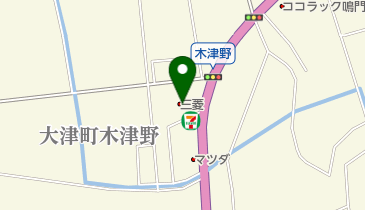 徳島三菱自動車販売鳴門店の地図画像