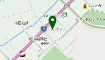 いすゞ自動車中国四国松茂サービスセンターの地図画像