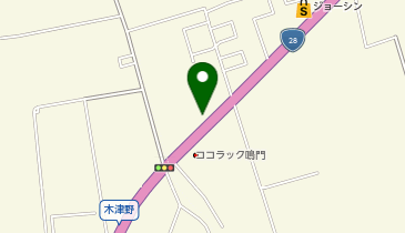 徳島ダイハツモータースダイハツショップダイハツ北徳島の地図画像