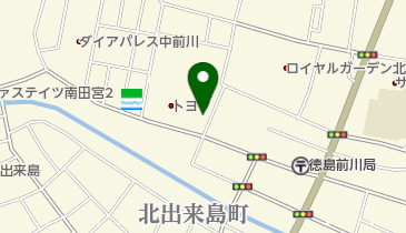 LOTUS徳島の地図画像