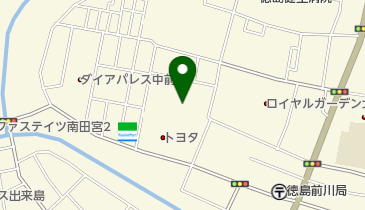 ランドローバー徳島の地図画像