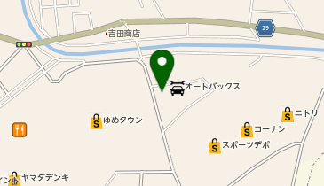徳島トヨタ自動車TAG CARS AIZUMIの地図画像