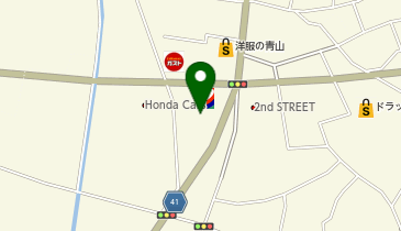 Honda Cars徳島U-Select徳島の地図画像