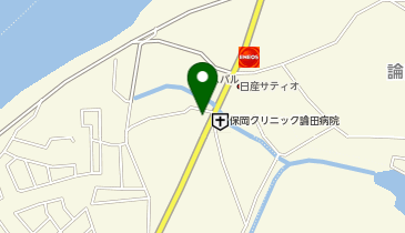 徳島三菱自動車販売クリーンカー徳島の地図画像