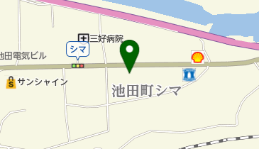 阿波スズキ販売スズキアリーナ徳島池田の地図画像