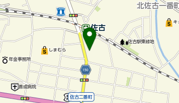 中華そば金剛の地図画像