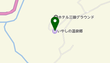 いやしの温泉郷の地図画像