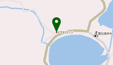 えびすロッジの地図画像