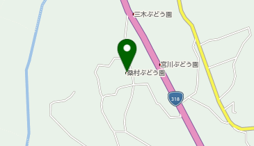 桑村ぶどう園の地図画像