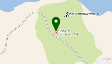 まぜのおかオートキャンプ場の地図画像