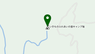 徳島県立佐那河内いきものふれあいの里キャンプ場の地図画像