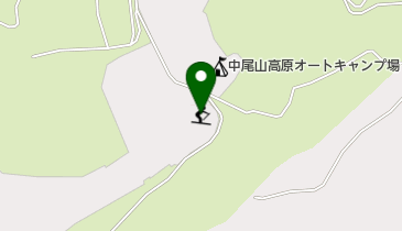 中尾山高原グラススキー場の地図画像