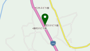 御所観光宮川ぶどう園の地図画像